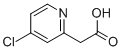 2-(4-Chloro-pyridin-2-yl)acetic acid Structure,1000567-55-4Structure