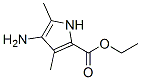 1H-pyrrole-2-carboxylicacid,4-amino-3,5-dimethyl-,ethylester(9ci) Structure,100818-55-1Structure