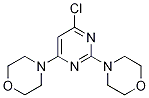 4,4-(6-Chloropyrimidine-2,4-diyl)dimorpholine Structure,10244-24-3Structure