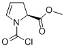 1H-pyrrole-2-carboxylicacid,1-(chlorocarbonyl)-2,3-dihydro-,methylester,(s)-(9ci) Structure,103322-13-0Structure