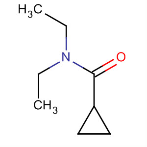 N,N-二乙基環(huán)丙烷羧酰胺結構式_10374-28-4結構式
