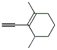 (9ci)-1-乙炔-2,6-二甲基-環(huán)己烯結(jié)構(gòu)式_104258-29-9結(jié)構(gòu)式