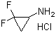 2,2-Difluorocycloprop-1-ylamine hydrochlorideStructure,105614-25-3Structure 2,2-Difluorocycloprop-1-ylamine hydrochloride Structure,105614-25-3Structure