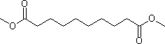 Dimethyl sebacateStructure,106-79-6Structure Dimethyl sebacate Structure,106-79-6Structure