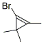 (9ci)-1-溴-2,3,3-三甲基-環(huán)丙烯結構式_108176-09-6結構式