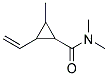 (9ci)-2-乙烯-n,n,3-三甲基-環(huán)丙烷羧酰胺結構式_110915-17-8結構式