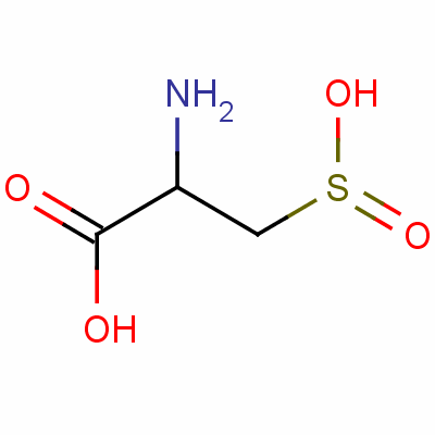 L-半胱氨酸亞磺酸結(jié)構式_1115-65-7結(jié)構式