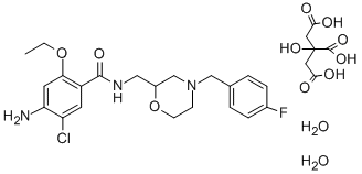Mosapride citrateStructure,112885-42-4Structure Mosapride citrate Structure,112885-42-4Structure
