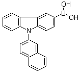 [9-(2-萘)-9h-咔唑-3-基]-硼酸結(jié)構(gòu)式_1133057-98-3結(jié)構(gòu)式