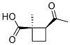 順式-(9ci)-2-乙?；?1-甲基-環(huán)丁烷羧酸結構式_113522-54-6結構式