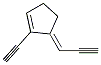 (9ci)-1-乙炔-5-(2-丙炔)-環(huán)戊烯結(jié)構(gòu)式_117286-09-6結(jié)構(gòu)式