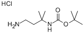 3-N-boc-3-甲基-1,3-丁二胺鹽酸鹽結構式_1179359-61-5結構式