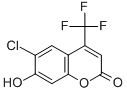 6-Chloro-7-hydroxy-4-(trifluoromethyl)coumarin Structure,119179-66-7Structure