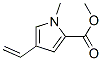 1H-pyrrole-2-carboxylicacid,4-ethenyl-1-methyl-,methylester(9ci) Structure,119580-85-7Structure