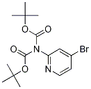 N,N-二boc-2-氨基-4-溴吡啶結(jié)構(gòu)式_1216620-65-3結(jié)構(gòu)式