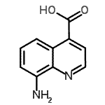 4-Quinolinecarboxylicacid,8-amino-(9ci)Structure,121689-23-4Structure 4-Quinolinecarboxylicacid,8-amino-(9ci) Structure,121689-23-4Structure
