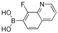 8-Fluoroquinoline-7-boronic acidStructure,1217500-71-4Structure 8-Fluoroquinoline-7-boronic acid Structure,1217500-71-4Structure