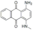 9,10-Anthracenedione, 1-amino-4-(methylamino)-Structure,1220-94-6Structure 9,10-Anthracenedione, 1-amino-4-(methylamino)- Structure,1220-94-6Structure