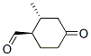 反式-(9ci)-2-甲基-4-氧代-環(huán)己烷羧醛結構式_122571-30-6結構式