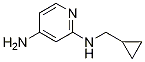 N2-(環(huán)丙基甲基)吡啶-2,4-二胺結(jié)構(gòu)式_1247225-60-0結(jié)構(gòu)式