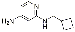 N2-(環(huán)丁基甲基)吡啶-2,4-二胺結(jié)構(gòu)式_1248482-40-7結(jié)構(gòu)式