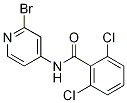 N-(2-溴-4-吡啶)-2,6-二氯苯甲酰胺結(jié)構(gòu)式_1258298-00-8結(jié)構(gòu)式