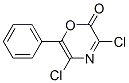 2H-1,4-oxazin-2-one, 3,5-dichloro-6-phenyl-Structure,125850-00-2Structure 2H-1,4-oxazin-2-one, 3,5-dichloro-6-phenyl- Structure,125850-00-2Structure