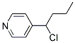 Pyridine, 4-(1-chlorobutyl)-(9ci)Structure,126342-37-8Structure Pyridine, 4-(1-chlorobutyl)-(9ci) Structure,126342-37-8Structure