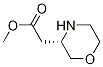 (S)-methyl 2-(morpholin-3-yl)acetate Structure,1273577-48-2Structure