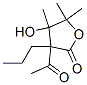 2(3H)-furanone, 3-acetyldihydro-4-hydroxy-4,5,5-trimethyl-3-propyl-(9ci)Structure,127489-81-0Structure 2(3H)-furanone, 3-acetyldihydro-4-hydroxy-4,5,5-trimethyl-3-propyl-(9ci) Structure,127489-81-0Structure