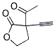 2(3H)-furanone, 3-acetyl-3-ethynyldihydro-(9ci)Structure,127783-39-5Structure 2(3H)-furanone, 3-acetyl-3-ethynyldihydro-(9ci) Structure,127783-39-5Structure