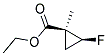 順式-(9ci)-2-氟-1-甲基-環(huán)丙烷羧酸乙酯結構式_128230-91-1結構式