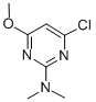 N-(4-氯-6-甲氧基-2-嘧啶)-N,N-二甲基胺結(jié)構(gòu)式_13012-26-5結(jié)構(gòu)式