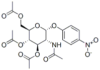 4-Nitrophenyl 2-acetamido-3,4,6-tri-o-acetyl-2-deoxy-α-d-glucopyranoside Structure,13089-23-1Structure