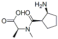 (9ci)-n-[(2-氨基環(huán)戊基)羰基]-n-甲基-L-丙氨酸結構式_130901-87-0結構式