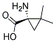 (1s)-(9ci)-1-氨基-2,2-二甲基-環(huán)丙烷羧酸結(jié)構(gòu)式_130930-42-6結(jié)構(gòu)式
