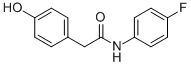 N-(4-氟苯基)-2-(4-羥基苯基)乙酰胺結(jié)構(gòu)式_131179-72-1結(jié)構(gòu)式