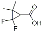 (9ci)-2,2-二氟-3,3-二甲基-環(huán)丙烷羧酸結(jié)構(gòu)式_131262-35-6結(jié)構(gòu)式