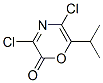 2H-1,4-oxazin-2-one, 3,5-dichloro-6-(1-methylethyl)-Structure,131882-00-3Structure 2H-1,4-oxazin-2-one, 3,5-dichloro-6-(1-methylethyl)- Structure,131882-00-3Structure