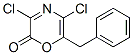 2H-1,4-oxazin-2-one, 3,5-dichloro-6-(phenylmethyl)-Structure,131882-02-5Structure 2H-1,4-oxazin-2-one, 3,5-dichloro-6-(phenylmethyl)- Structure,131882-02-5Structure