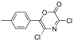 2H-1,4-oxazin-2-one, 3,5-dichloro-6-(4-methylphenyl)-Structure,131882-03-6Structure 2H-1,4-oxazin-2-one, 3,5-dichloro-6-(4-methylphenyl)- Structure,131882-03-6Structure