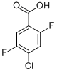4-Chloro-2,5-difluorobenzoicacid Structure,132794-07-1Structure