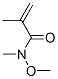 N-甲氧基-2,n-二甲基丙烯酰胺結(jié)構(gòu)式_132960-14-6結(jié)構(gòu)式
