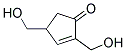 (9ci)-2,4-雙(羥基甲基)-2-環(huán)戊烯-1-酮結(jié)構(gòu)式_133886-37-0結(jié)構(gòu)式