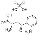 L-犬尿氨酸硫酸鹽結(jié)構(gòu)式_13535-93-8結(jié)構(gòu)式