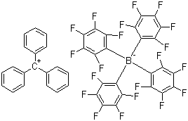 Trityl tetrakis(pentafluorophenyl)borate Structure,136040-19-2Structure