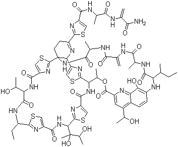 Thiostrepton from streptomyces azureus Structure,1393-48-2Structure