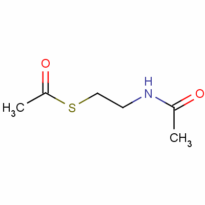 N,S-二乙酰半胱胺結構式_1420-88-8結構式