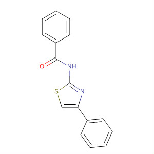 N-(4-苯基噻唑-2-基)苯甲酰胺結(jié)構(gòu)式_14269-45-5結(jié)構(gòu)式