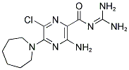 5-(N,N-己基亞甲基)-阿米洛利結(jié)構(gòu)式_1428-95-1結(jié)構(gòu)式